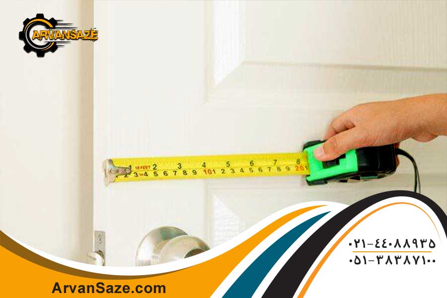 راهنمای کامل اندازه‌گیری درب‌های داخلی همراه با ویدئو آموزشی